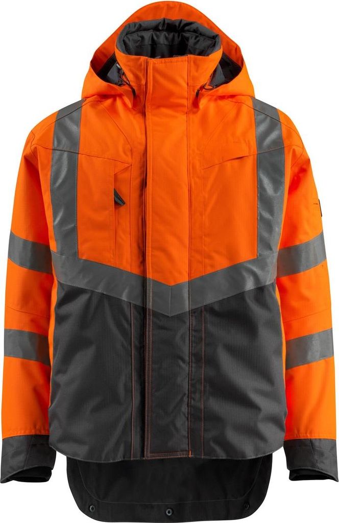 MASCOT Harlow Jacke Größe 2XL, hi-vis orange/dunkelanthrazit | Packung (1 Stück)