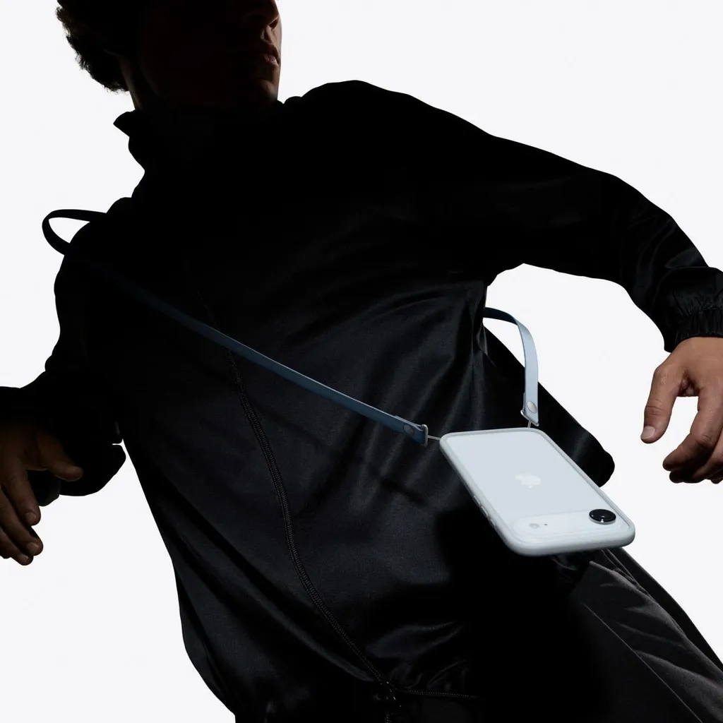 Apple Crossbody Strap Jaune Fluo - Lanière Ajustable pour Coque iPhone - 3