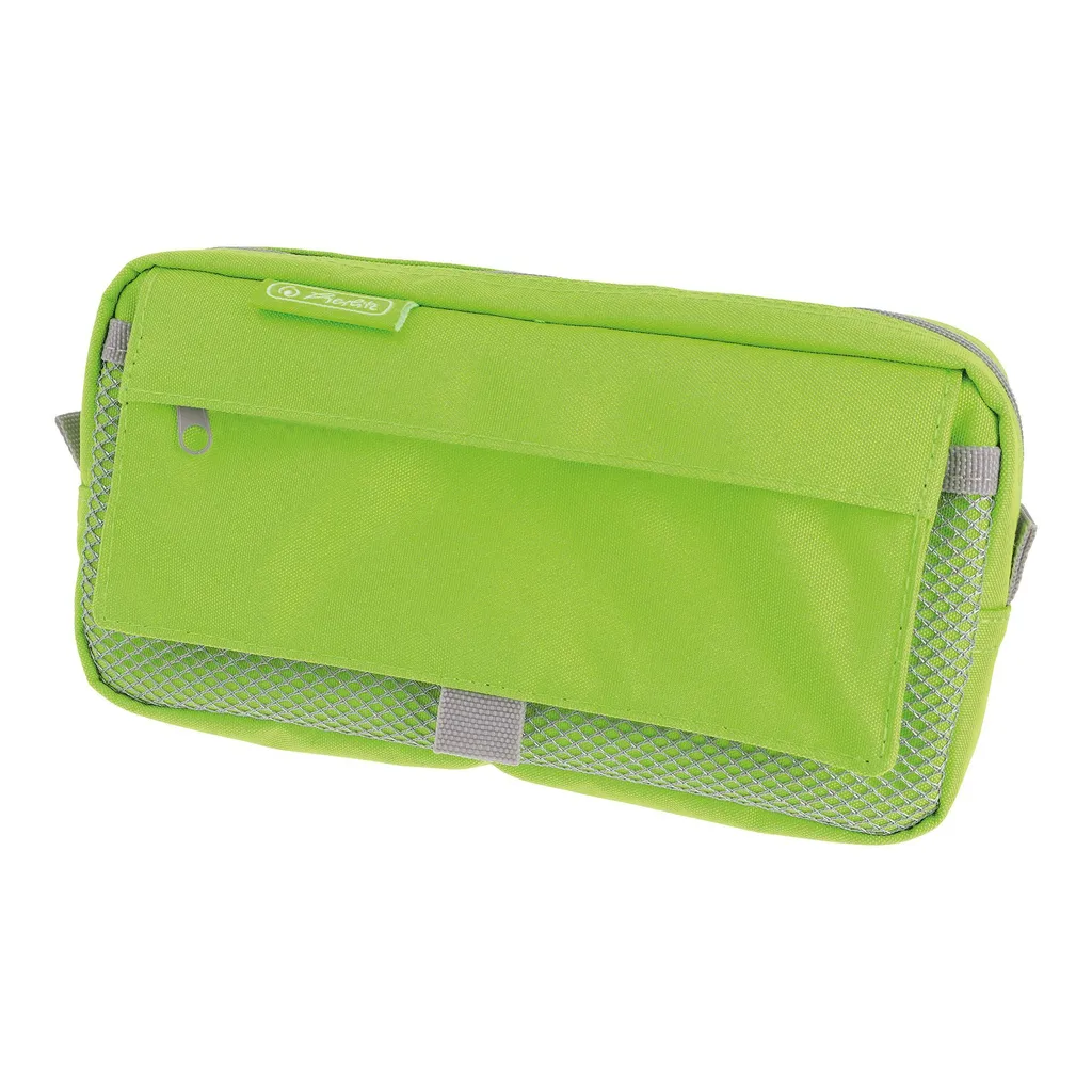Astuccio Herlitz Verde Neon 50039043: Più Spazio e Meno Noia!