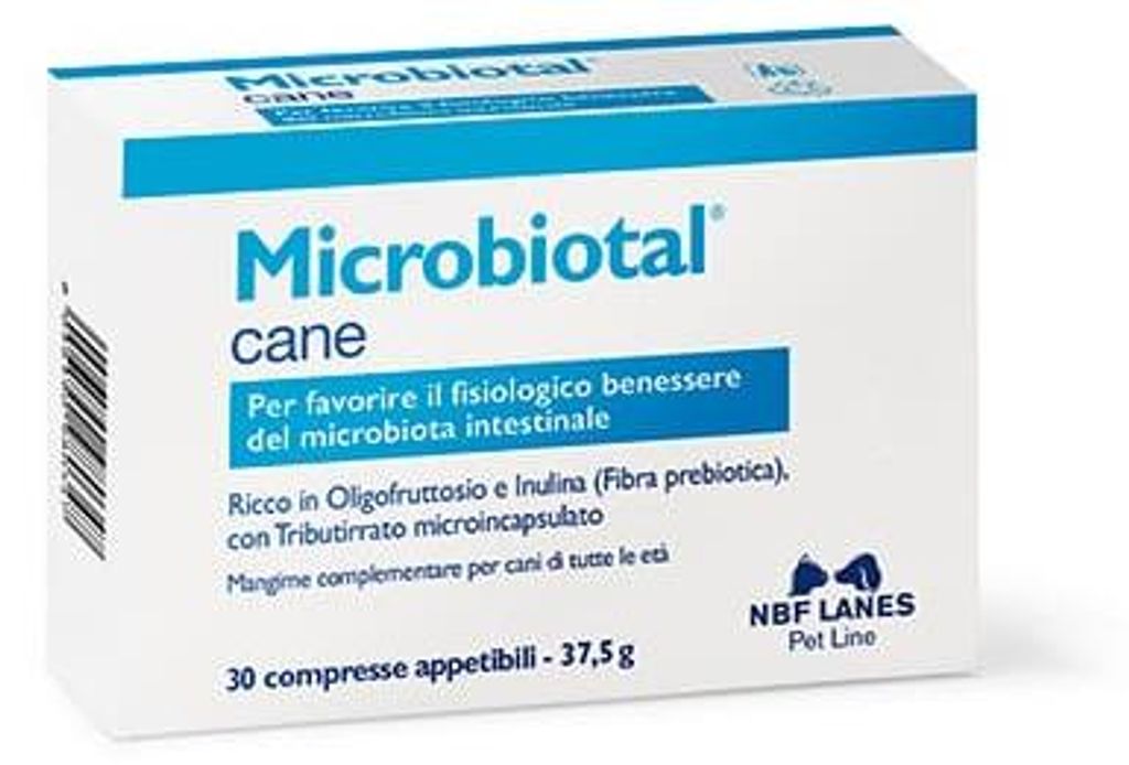 Microbiotal Cane Blister 30 Compresse Appetibili Immagine del prodotto 