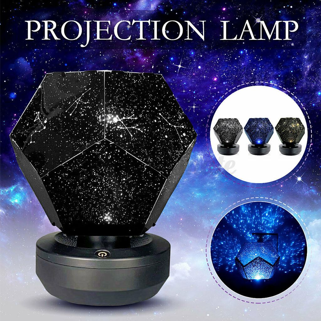 LED Sternenhimmel Projektor USB Nachtlichtprojektor Home Planetarium Stern NEU