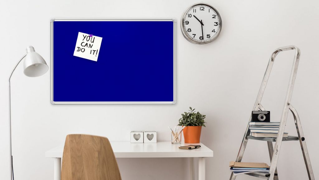 Allboards textilní nástěnka 200x100 cm (modrá) Obrázek produktu 2
