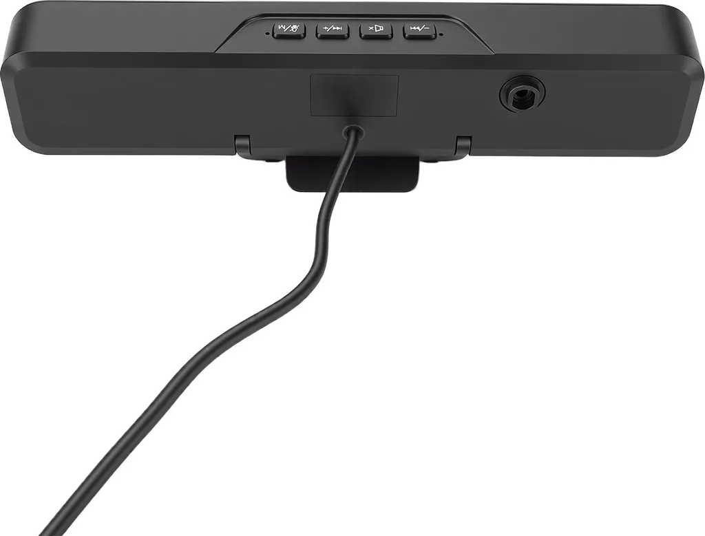 Haut-parleurs pour PC fixes avec commande volume et mute USB - 4