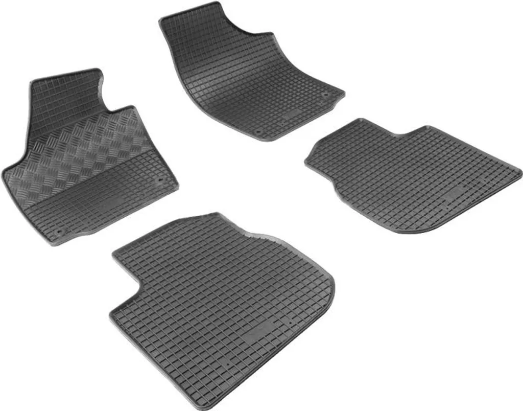 Tappetini Auto Velour Seat Toledo III (2004-2012) - Set Anteriori Neri