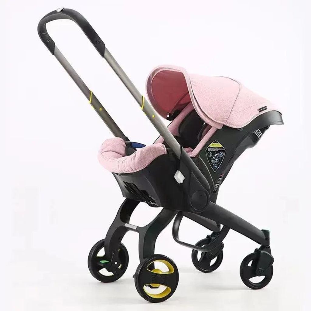 Kinderwagen en autostoel 2-in-1 set - Opvouwbaar, draagbaar Productafbeelding 