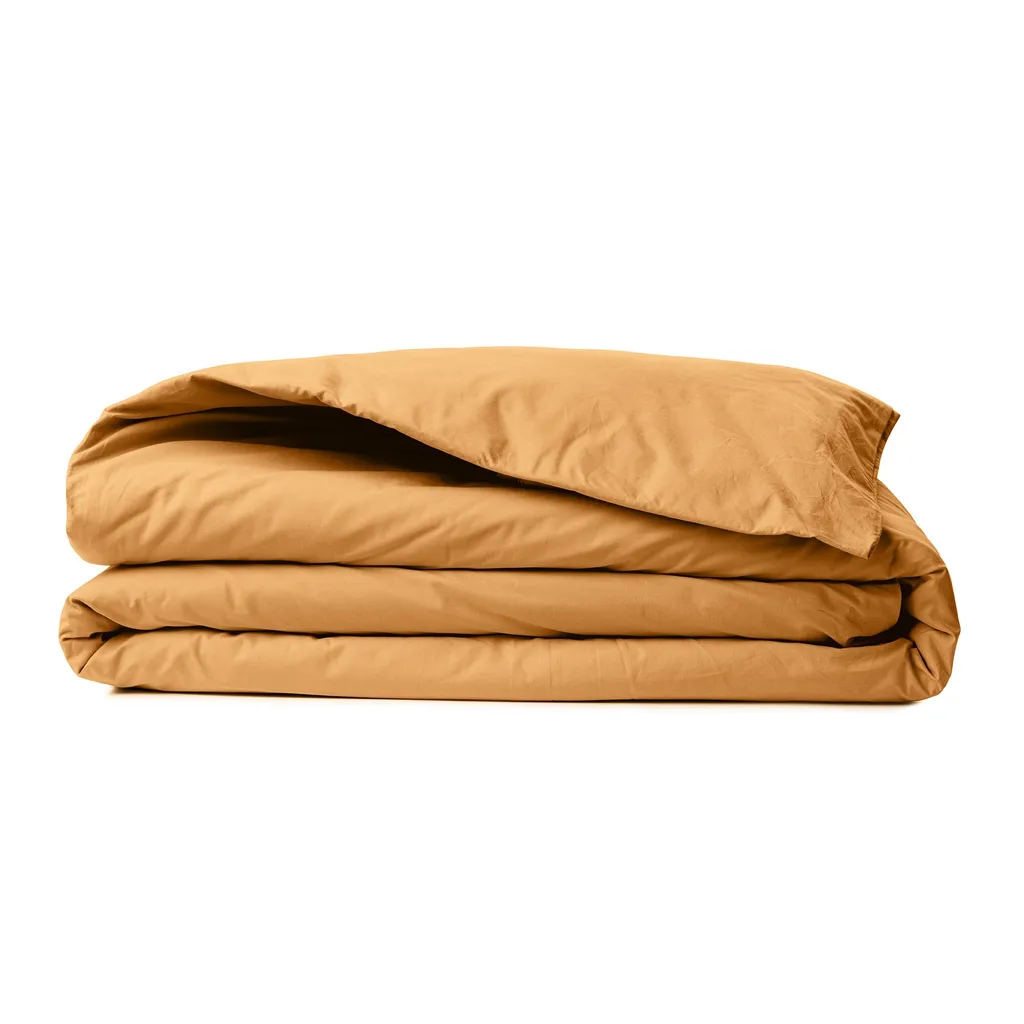 Housse de couette Ranforce King L'Essentiel Tonne Orage 240x220 cm Orange