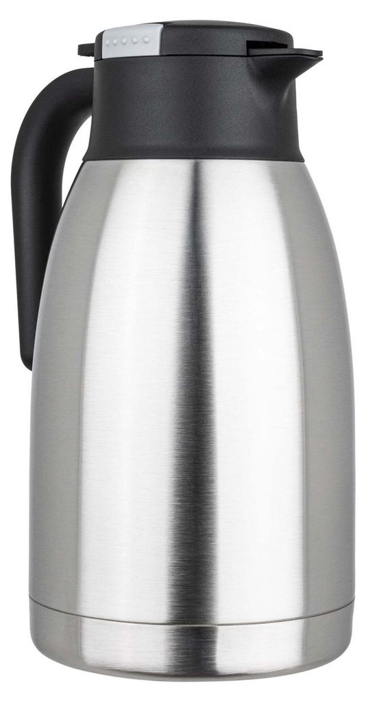 HI 1,5 Liter Edelstahl Isolierkanne mit Knopf zum Produktbild 