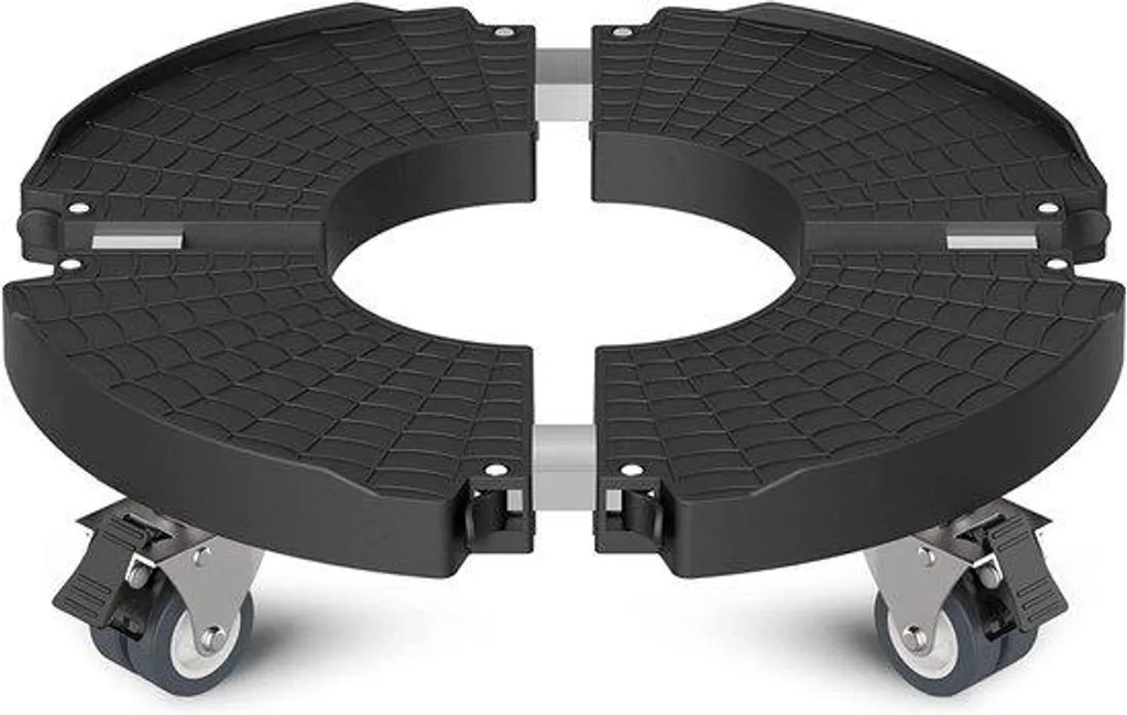 Chariot pour plantes robuste 200 kg avec roulettes de sécurité pivotantes