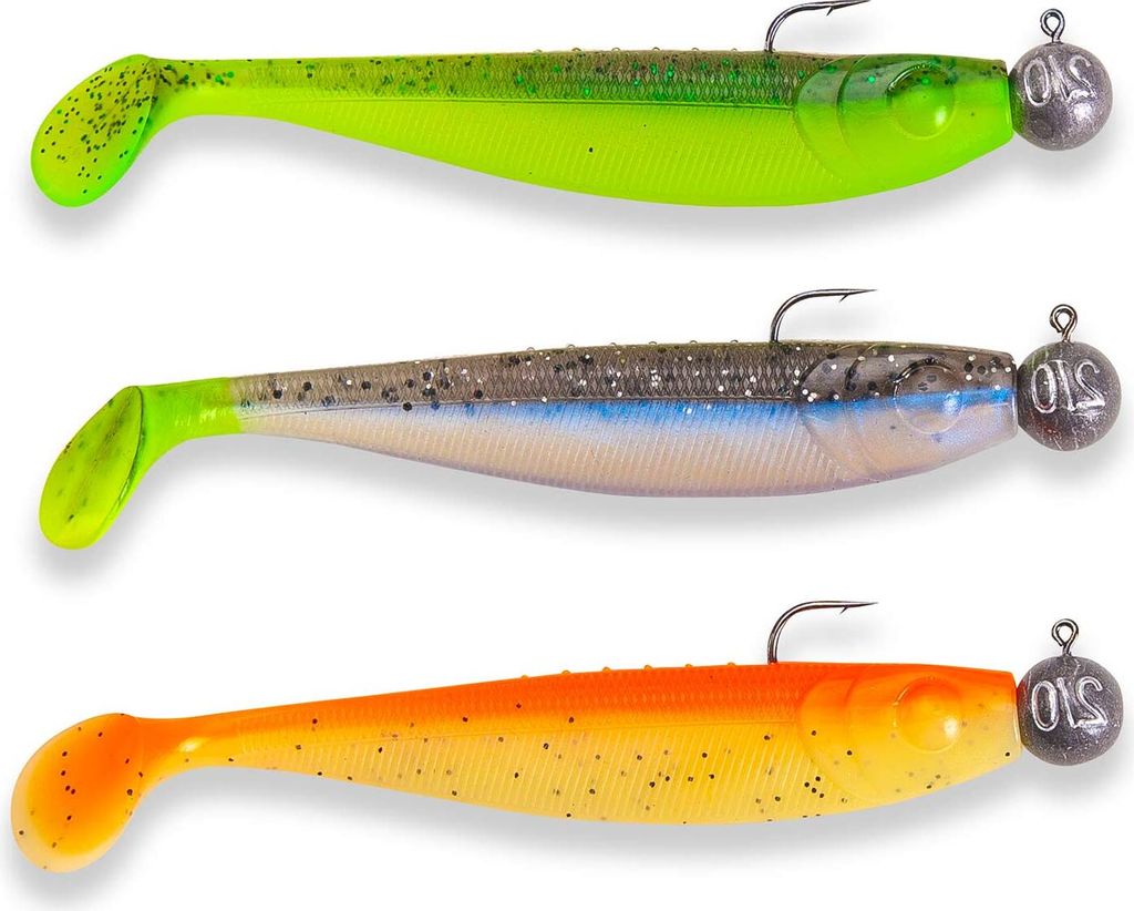 Sänger Woozler Action Pack 4 12,5cm 14g 3Stk. | Gummifisch Produktbild 