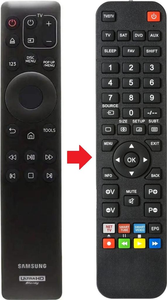 Fernbedienung passend für SAMSUNG AK59-00180A
