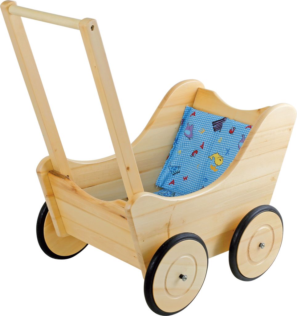 small foot 7286 Puppenwagen „Nostalgie“ aus Buchenholz