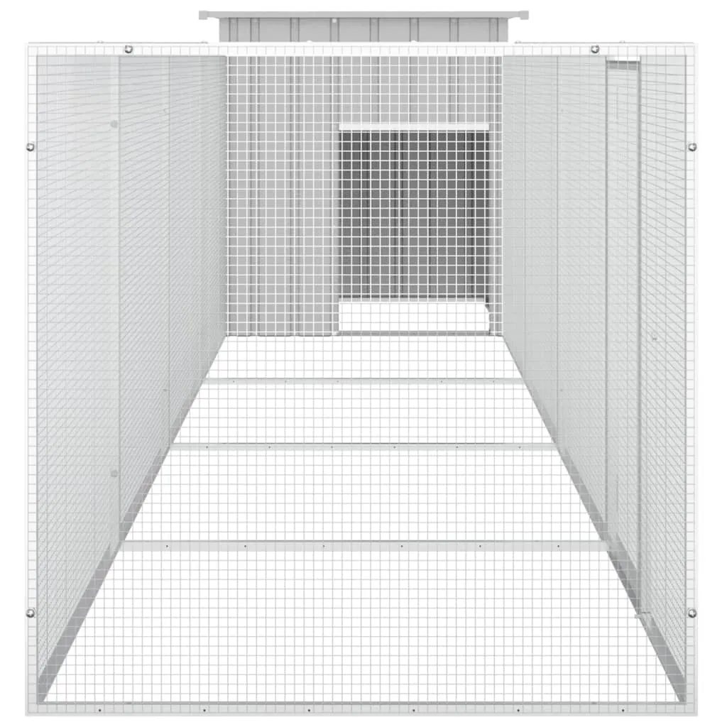 Cage à poules grand format pour élevage en plein air sécurisé