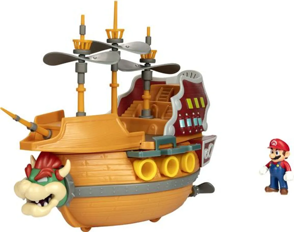 Dirigeable Bowser Super Mario avec Sons et Musiques - Jakks Pacific - 12