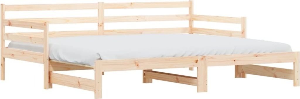 VidaXL 836147, sofa rozkładana, Drewno sosnowe, 2035 mm, Zdjęcie produktu 