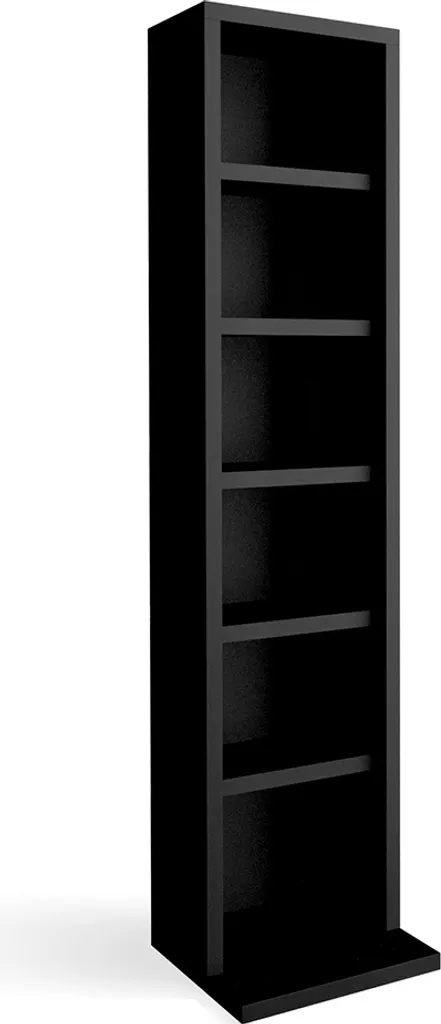 Étagère CD Vicco Noir 21x91.8cm : Rangez enfin vos Disques avec Style
