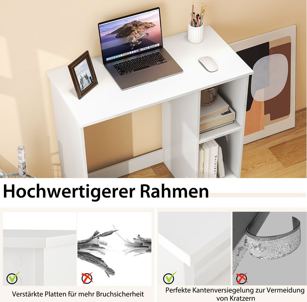 CanKing Klemmregal Für Schreibtisch – 2 Ebenen, Leicht, Platzsparend, Ideal Für Büro & Homeoffice