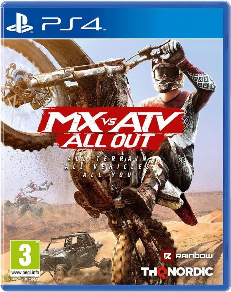 THQ MX vs. ATV : All Out, PlayStation 4, Multiplayer-Modus, Produktbild 