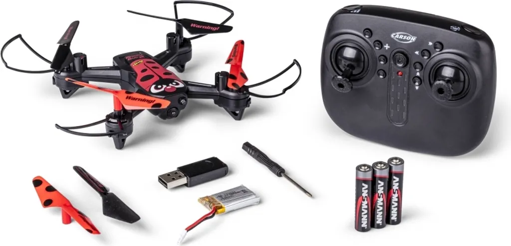 Mini Drone de loisir X4 Angry Bug 2.0 prêt à voler pour débutant et enfant
