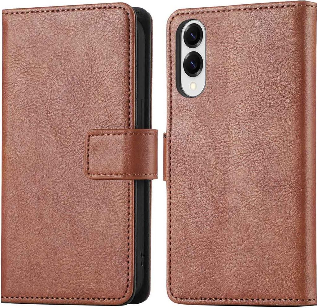 imoshion Klapphülle Samsung Galaxy S25 Edge - Braun