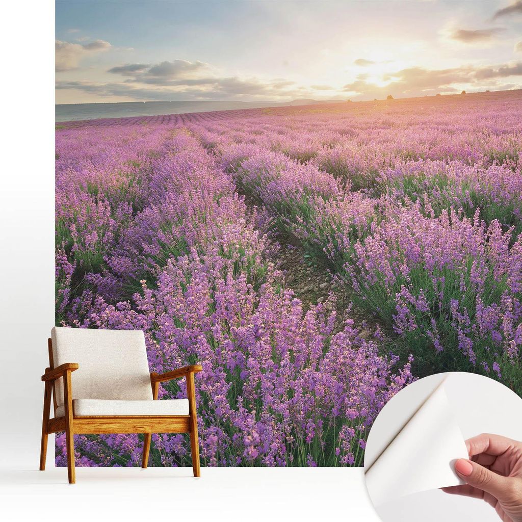 Fototapete selbstklebend - 250x250 cm - Tapete - Wandtapete - Wandbilder - Klebefolie - Dekofolie - Tapete Folie - Wand - Dekoration - Wohnzimmer -...