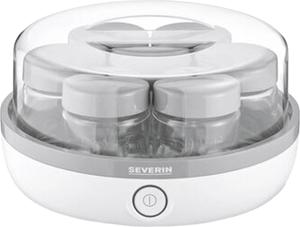 SEVERIN yaourtière JG 3518 avec 7 pots 13W blanc/gris Image du produit 