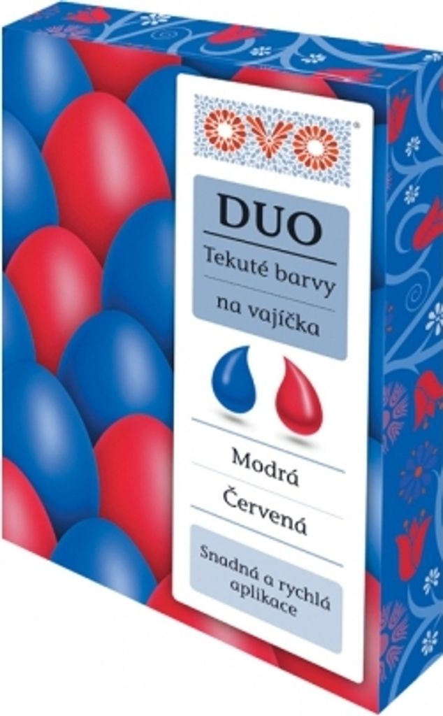 Ovo Flüssige Farben Duo Mod/Rot 20Ml