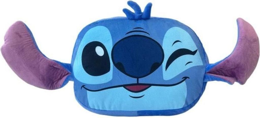 Kissen Stitch 19 x 26 x 18 cm Blau Polyester Für Kinder