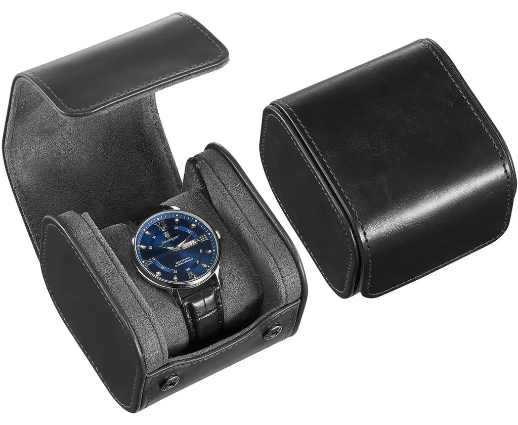 Étui de voyage pour montre - Protection nomade transport noir