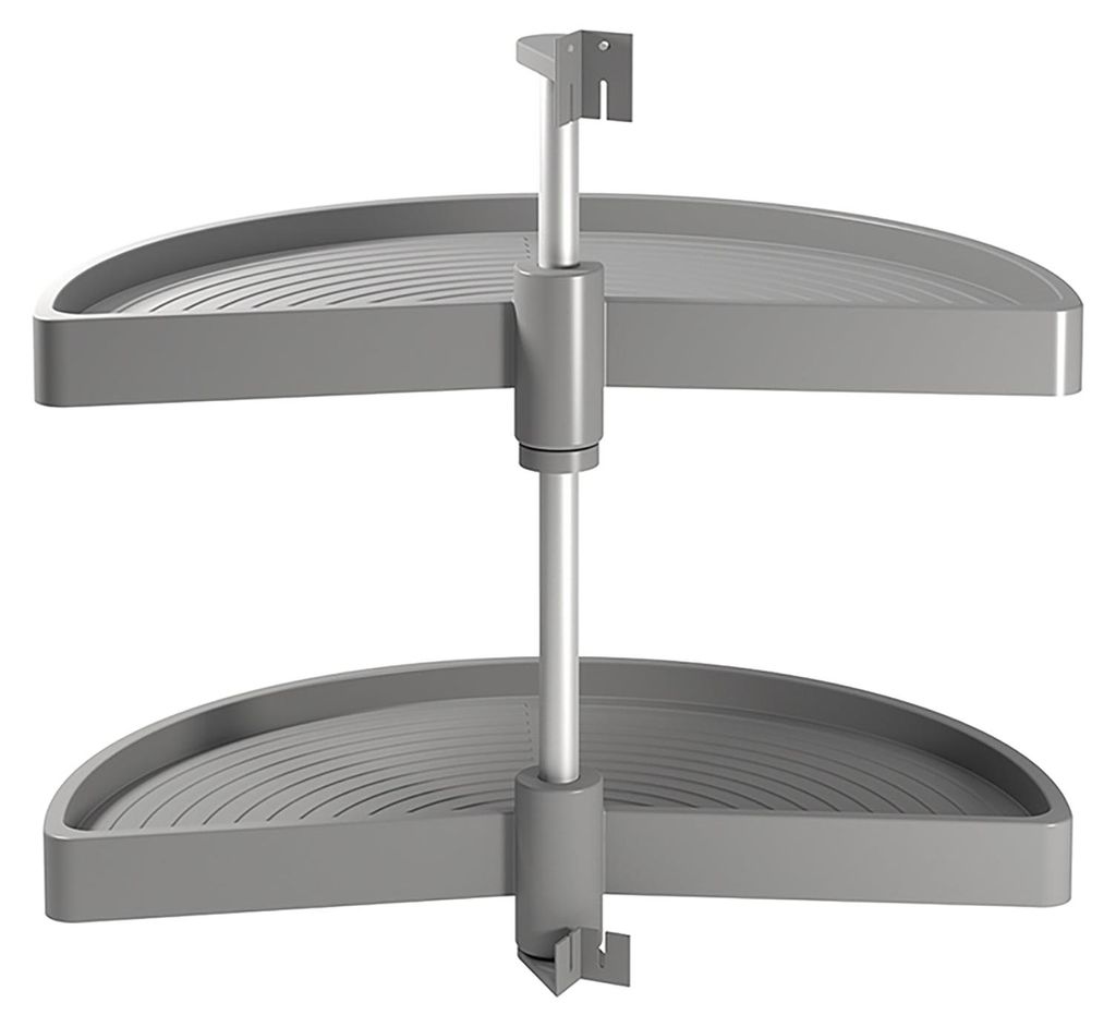 Jeu de plateaux Shelvo 1/2 lune pour module 800 mm en Image du produit 