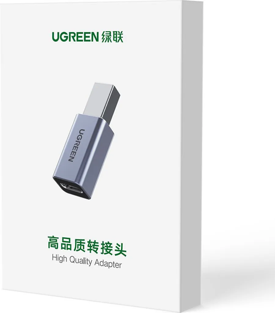 Adattatore Ugreen da USB-C a USB-B - Grigio - 9
