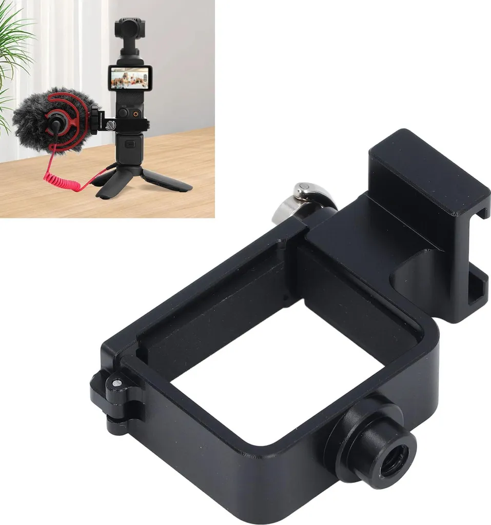 Supporto Fisso Osmo Pocket 3 Alluminio | Espansione Vlogging Professionale