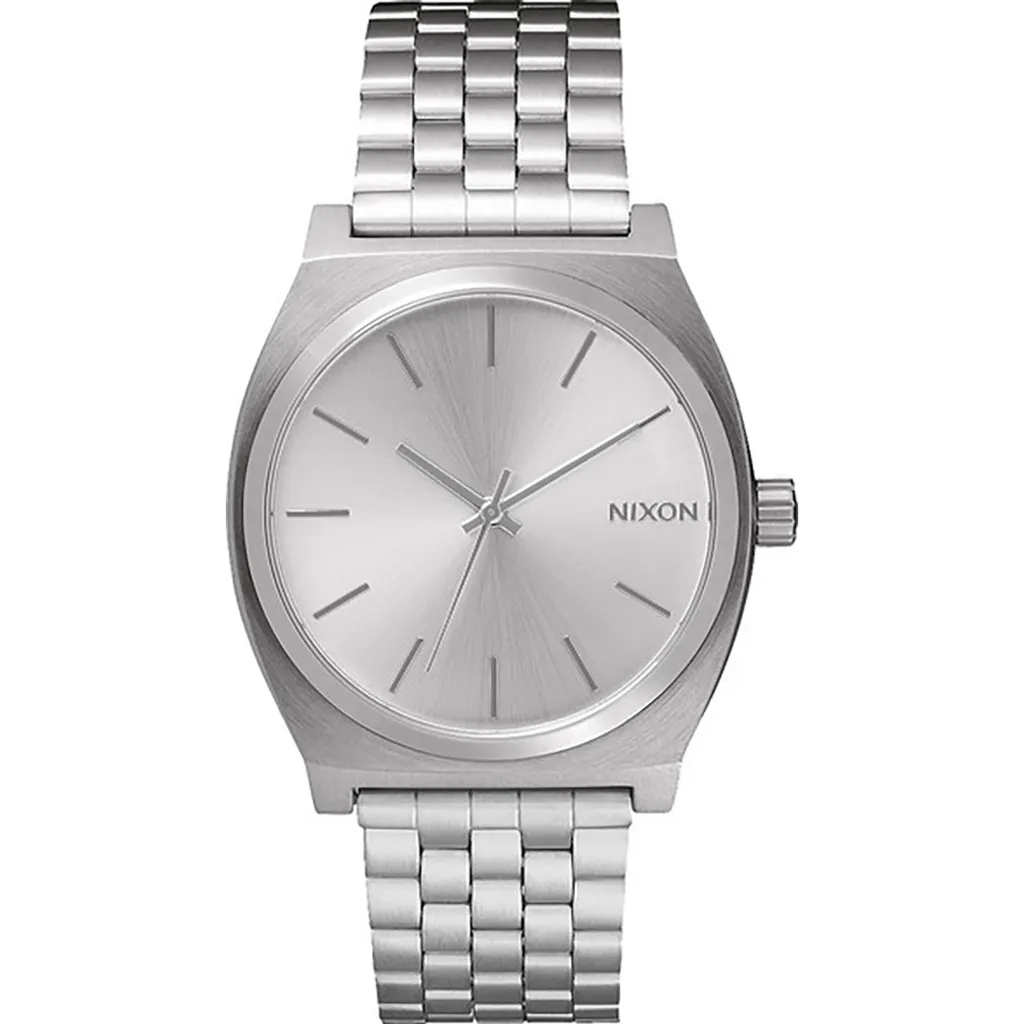 Regalo Orologio Nixon Time Teller A045-1920 Argento Unisex Elegante