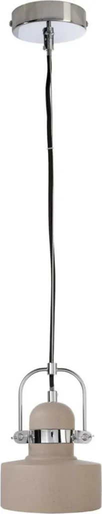 Suspension en béton Pavonis gris Ø 140mm E27 25W - Luminaire Industriel