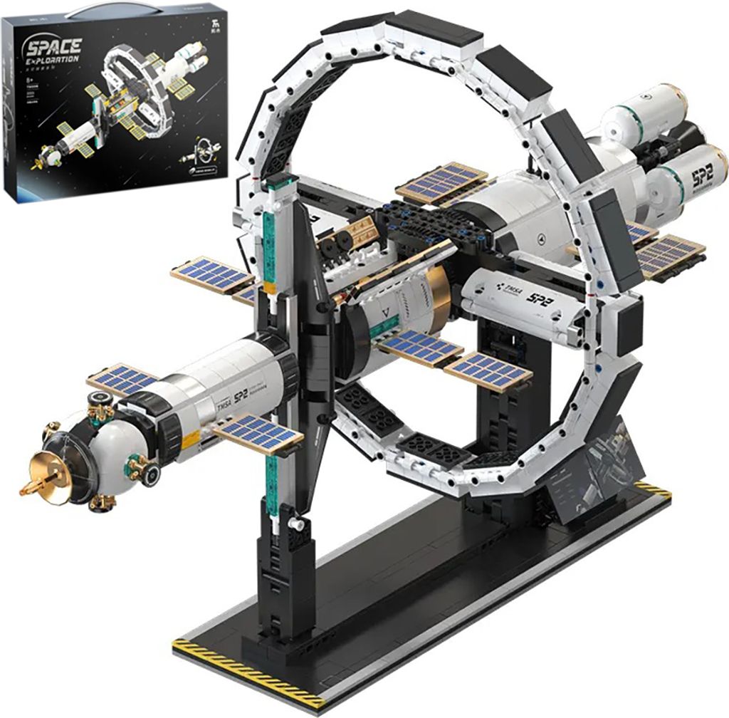 TOMU T5006 Raumstation Moc Klemmbausteine 2221 Teile Produktbild 