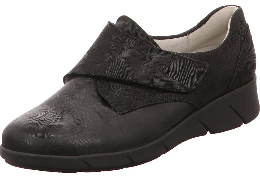 Waldläufer Straßenhalbs. Kletter in schwarz, Gr. 3.5