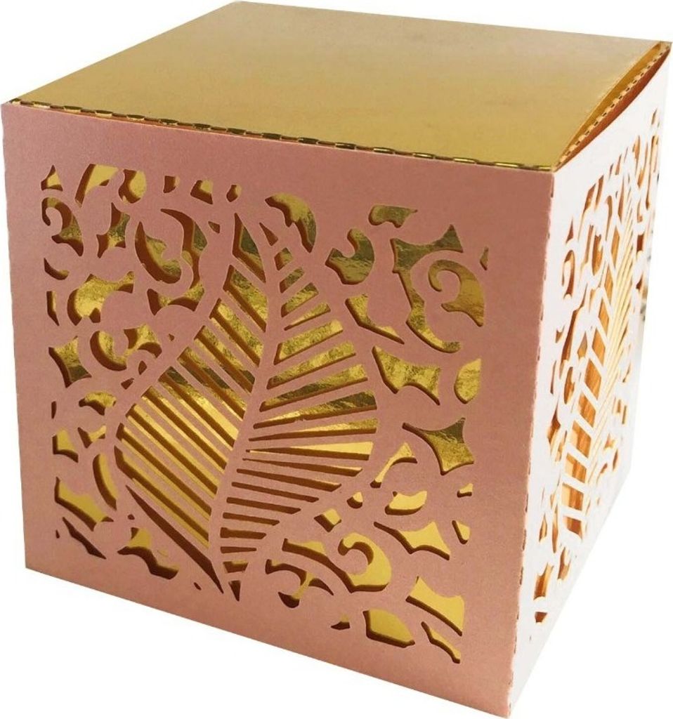 50 Packungen Laser Cut Geschenk-Box Für Kleine Sachen, Kleine Leere Süßigkeiten Gunst-Boxen Für Geburtstag Hochzeit Party