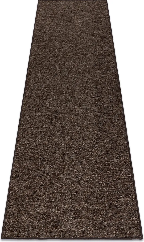 Tapis de course motorisé coloris marron 60x400 cm pour running à la maison