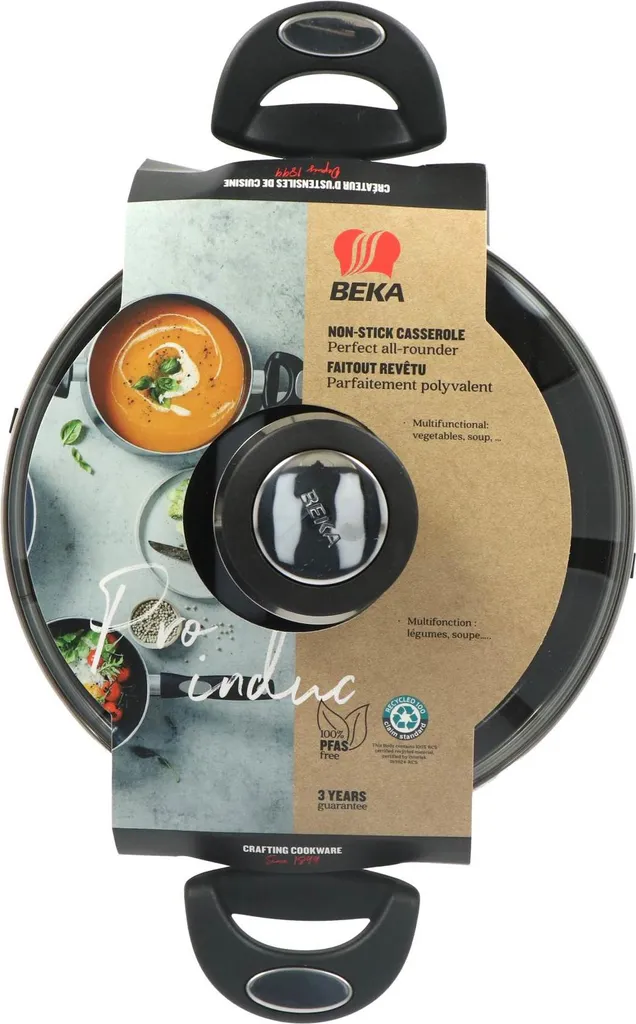 Pentola da 20 cm con coperchio Beka 102099 - 9