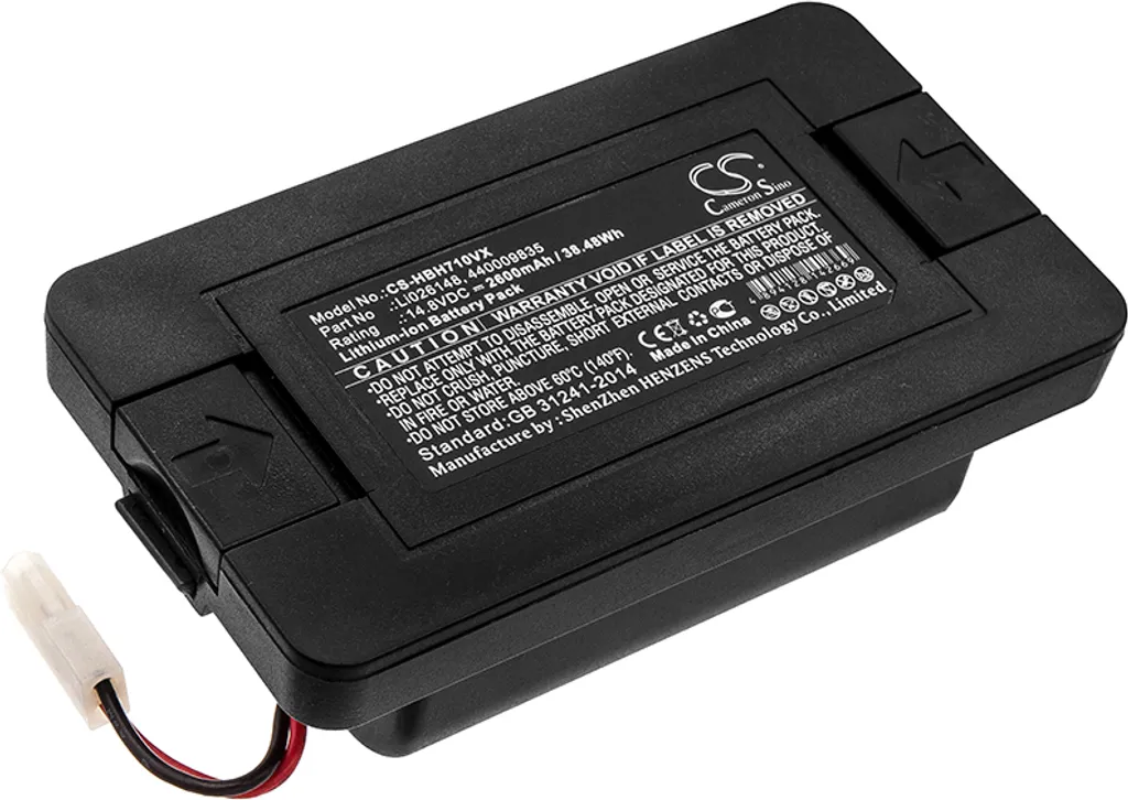 Batterie Haute Capacité pour BobSweep Bob Pro et Hoover RBT001 Kyros