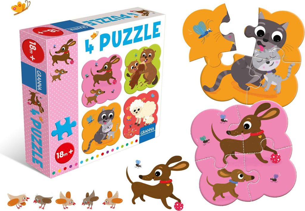GRANNA Puzzlespieltiere 00404 Granna