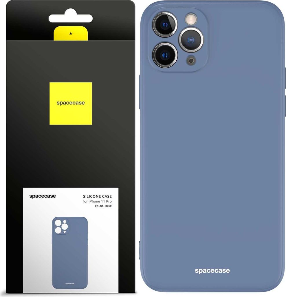 Spacecase Silikonhülle iPhone 11 Pro blau