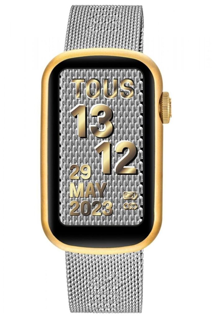 Damen-Smartwatch TOUS 3000132600 Silber Fashion.