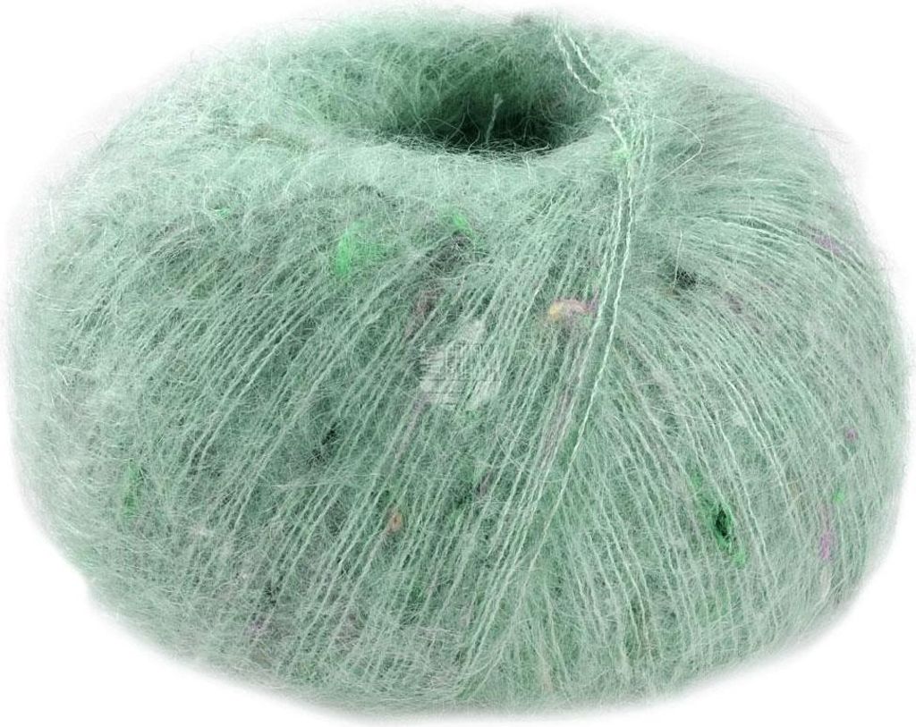 Lana Grossa - Natural Superkid Tweed 0632 mint Produktbild 