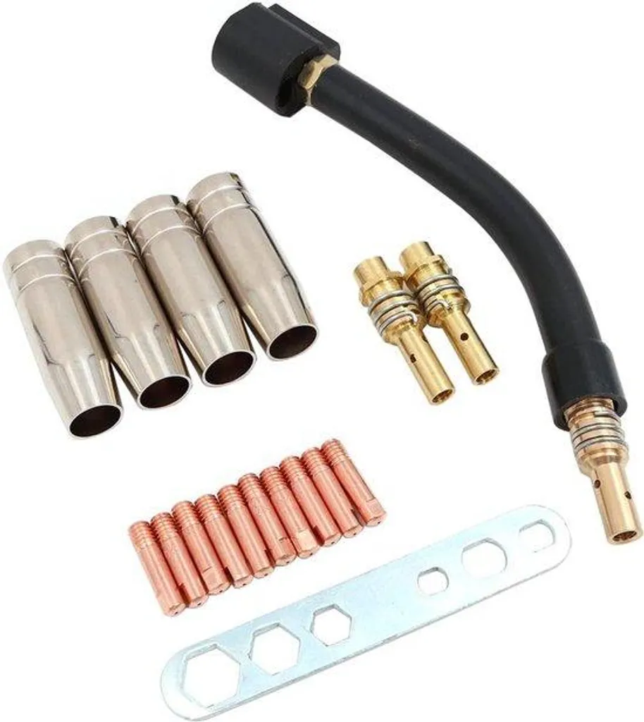 Kit de pièces de soudage MIG 15AK MB15 - 19 pièces pour torche Binzel