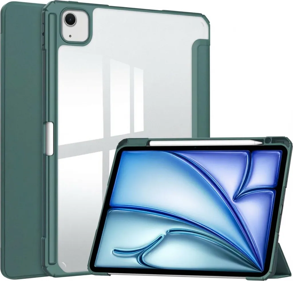 Cover iPad Air 13 2025 M3 Verde imoshion - Slim Rigid Trifold Case