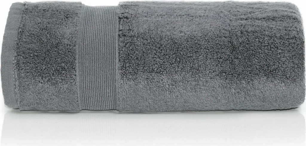Asciugamano 70x140 Rocco Grigio: Comfort 600g Cotone per la tua Casa