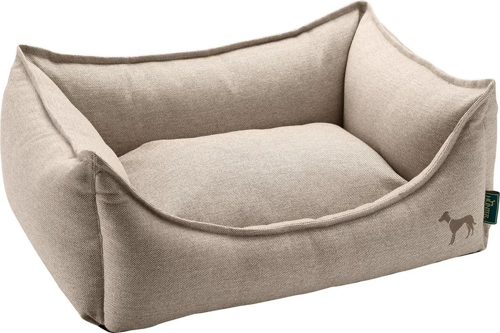 Canapé pour Chien Moyen Hunter Living 80cm Beige - Idéal Salon