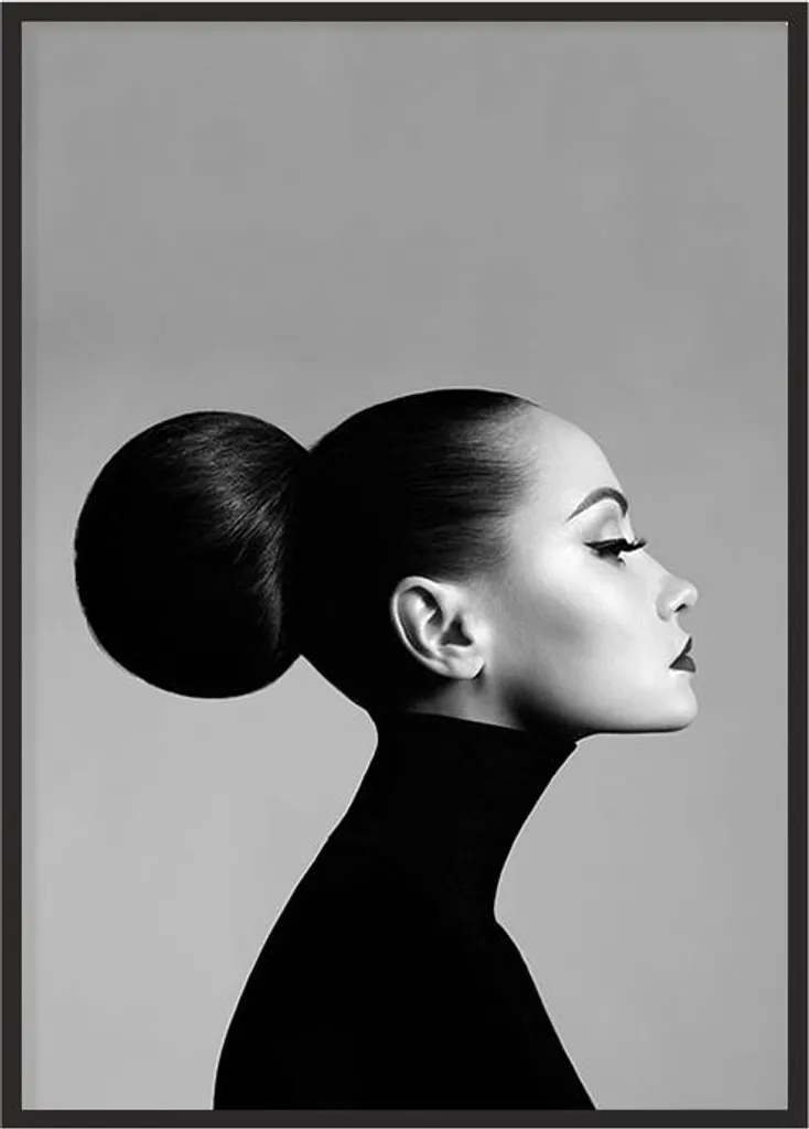 Poster fotografico in cornice 33x43 cm Ragazza P1246