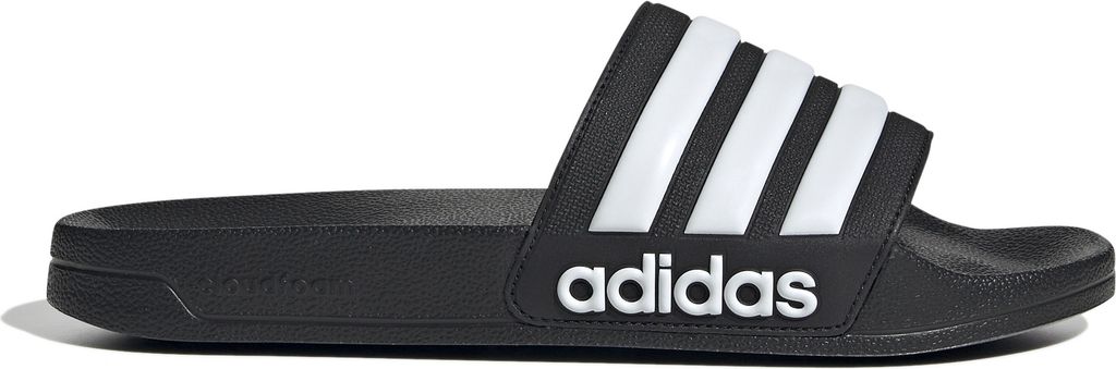 ADIDAS Shower Adilette Badelatschen schwarz Badeschuhe
