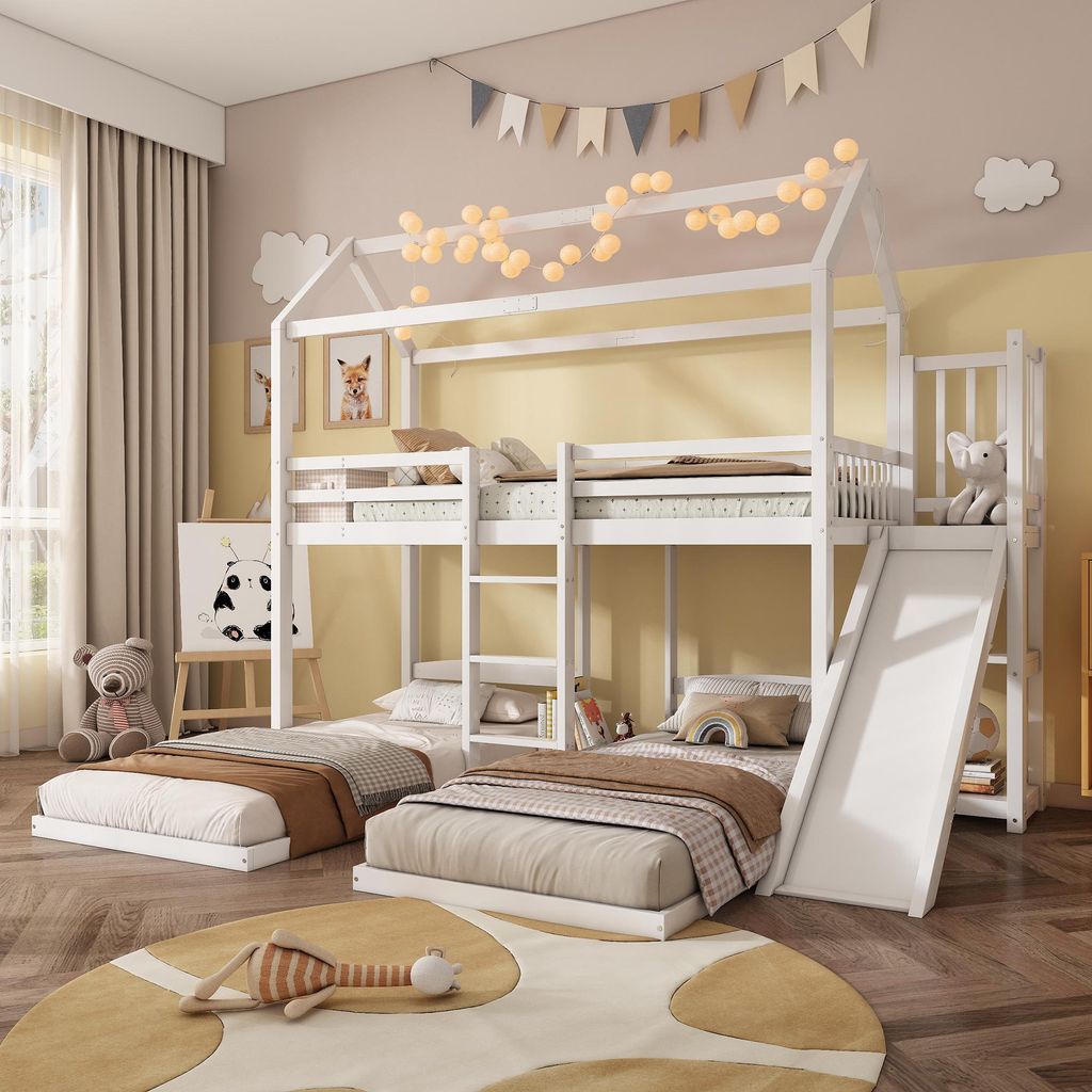 Sweiko Etagenbett, Kinderbett, Stabile Produktbild 